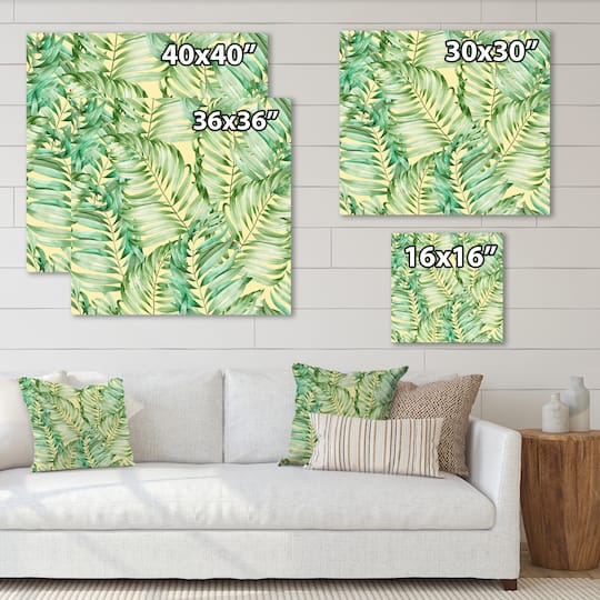 Designart - Tropical Leaves of Monstera
